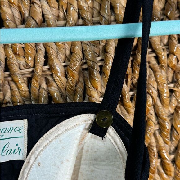 Tom Brigance for Sinclair Black One Piece Vintage 60s Swimsuit - Picture 11 of 11